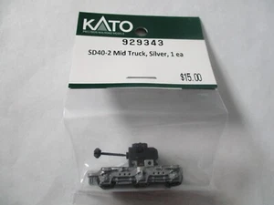 Kato # 929343 SD40-2 Mid Truck Silver N-Scale - Imagen 1 de 3