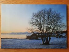 Norway Snow Scene Photography Picture signed Taiwanese Photographer Doris H.