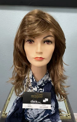 Tony Of Beverly Elura 混合假发 DESTINY 轻巧克力全新带盒 — 第 1/4 张图片