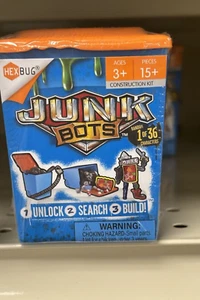 HEXBUG JUNKBOTS - Trash Bin Series One Kit - Mystery Pack One Bot New - Picture 1 of 10