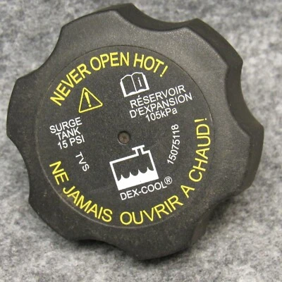 Chevrolet Chevy 2005-2010 motor cobalto refrigerante depósito tapa OEM 40719 Foto 1 de 2