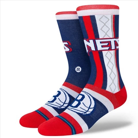 Brooklyn Nets NBA Basketball Stance 2021/2022 City Edition Socks Size - Large Cover