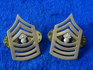 (A60-9) US Rangabzeichen Master Gunnery Sergeant Marine Corps Original - Bild 1 von 2