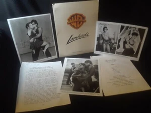 LAMBADA MOVIE Press Kit Folder 3 Photos Production Notes 1990 COMPLETE KIT - Picture 1 of 12