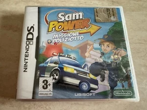 RARISSIMO GIOCO NINTENDO DS SAM POWER MISSIONE POLIZIOTTO 2008 NUOVO SIGILLATO - Imagen 1 de 3