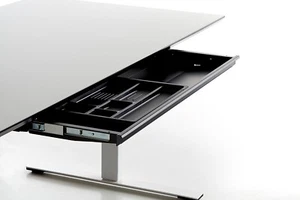 Unterbauschublade Schreibtisch Schublade Hängeschublade Stiftablage RAL 9005 - Bild 1 von 2