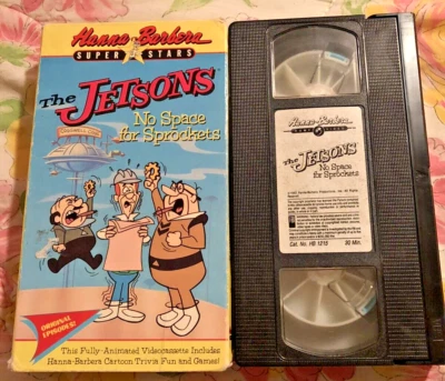 The Jetsons - No Space For Sprockets - VHS 1990, Hanna Barbera Home Video - Image 1 of 4