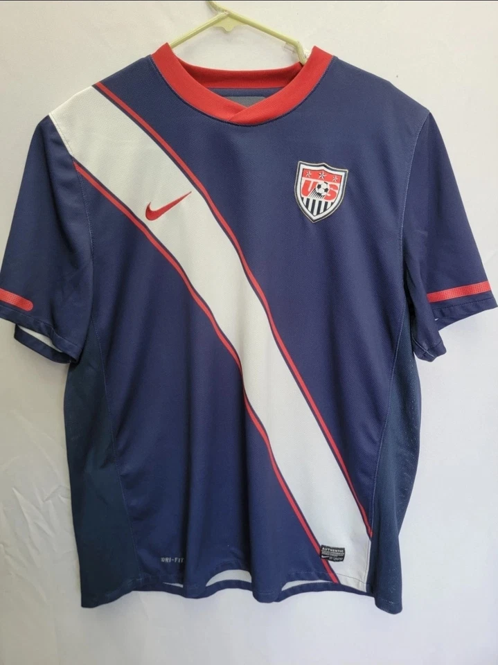 Camiseta de fútbol olímpica Nike 2010 de la selección nacional de Estados Unidos Landon Donovan #10 para hombre XL Foto 1 de 4