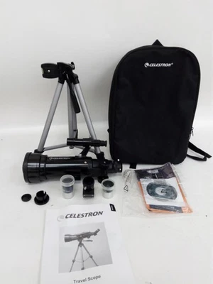 Celestron Travel Scope Telescope Bundle with Tripod and Accessories - Image 1 of 4