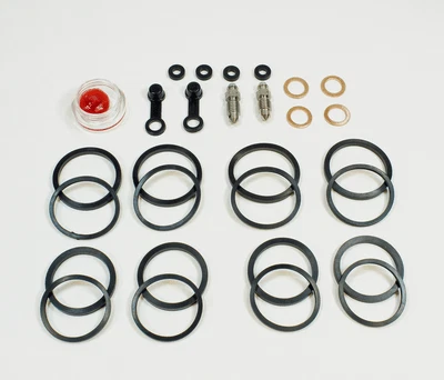 Brake Caliper Repair Seal Kit for 1988-1990 Honda VFR 750R (RC-30) Front Foto 1 de 4