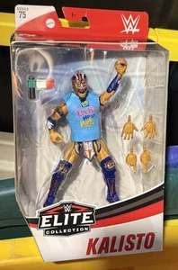 Figura Mattel WWE Wrestling Elite Series 75 Kalisto (Lucha House Party) Nueva en Caja - Imagen 1 de 3