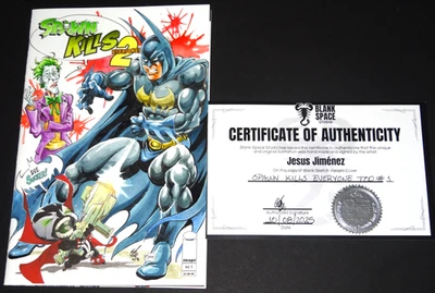 Spawn Kills Everyone Too #1 VARIANTE DE BOCETO (imagen 2018) ARTE DE BOCETO | CASI NUEVO Foto 1 de 4