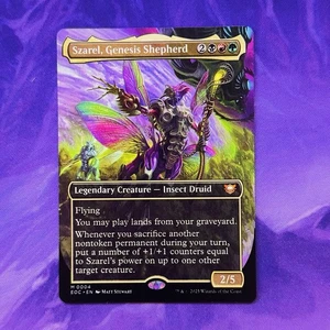 Szarel, Genesis Shepherd EOE 0004 Commander MTG Edge Of Eternities Insect Druid - Bild 1 von 2