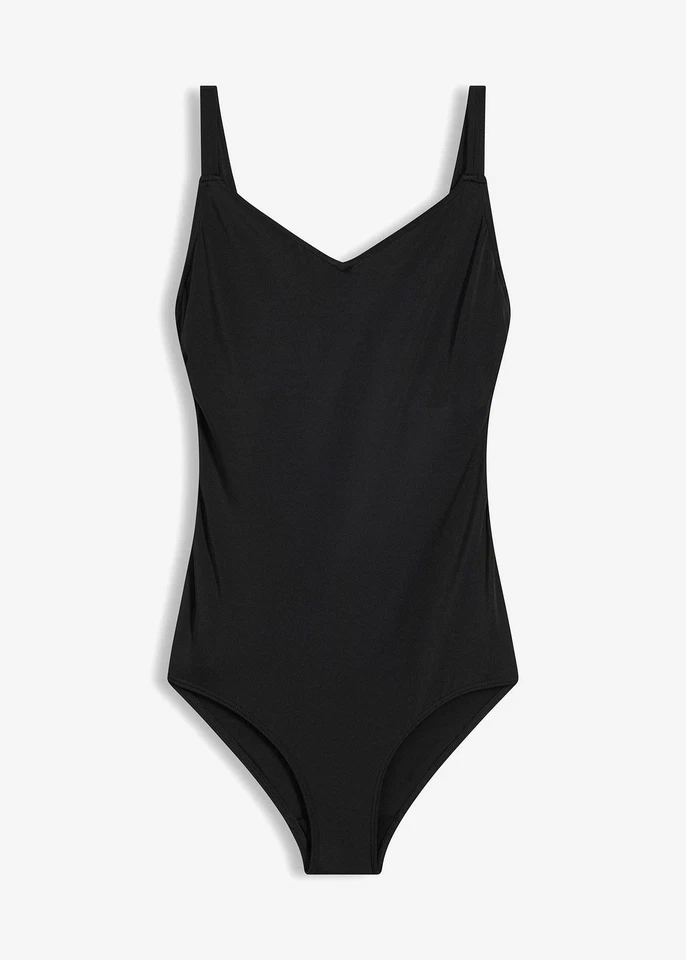 Badeanzug Gr. 42 (80) F Schwarz Damen-Bademode Swimsuit Neu - Bild 1 von 1