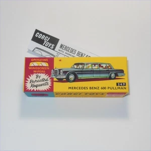 Corgi Toys  247 Mercedes Benz 600 Pullman Repro Box - Picture 1 of 6
