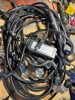 Atomi Smart WiFi Color String Lights 48ft 24 LED Bulbs (New) Great for Holidays! - Image 1 of 4