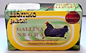 Jabón GALLINA NEGRA (pollo negro), Limpias/Mal de Ojo-Limpieza/Evi Eye - Imagen 1 de 1