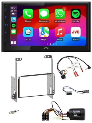 JVC Bluetooth 2DIN Lenkrad DAB USB Autoradio für Nissan X-Trail 09-14 T31 schwar - Bild 1 von 4