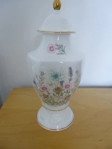 AYNSLEY MILLENIUM ROSE VASE 1998-2000 LIMITED EDITION WILD TUDOR - Picture 1 of 7