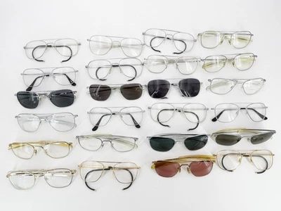 LOTE 24 gafas de sol vintage Randolph Engineering marcos como están piezas/reparación RE Foto 1 de 4