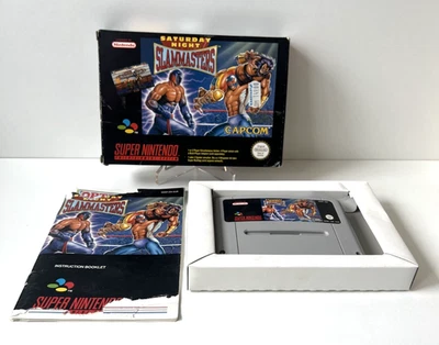 Saturday Night Slam Masters  - Komplett/CIB – Super Nintendo - Bild 1 von 4