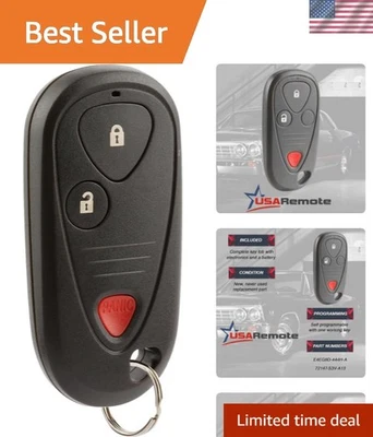 Durable Key Fob with 3 Buttons for 2001-2006 Acura MDX/RSX—User Programmable - Изображение 1 из 4