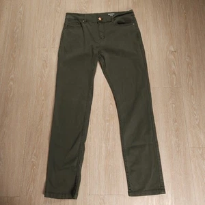 Mugsy Rangers Jeans Herren 36x34(33) Stretch Tapered Olivgrün 5 Pocket Freizeit - Bild 1 von 16