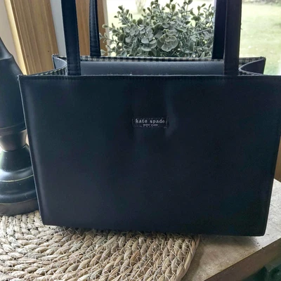 Bolso de Hombro Kate Spade Negro Guinga Interior Bolso a Cuadros Nuevo sin Etiquetas Foto 1 de 4