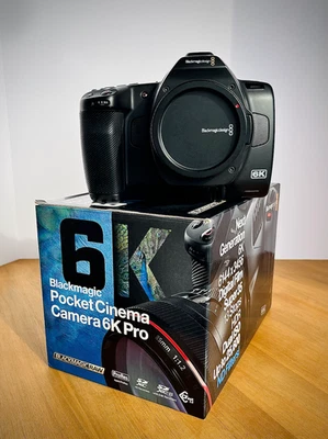 Black Magic Pocket Cinema 6k Pro Bundle - EF Mount - MINT Condition - Image 1 of 4
