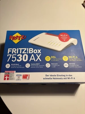AVM FRITZ!Box 7530 AX International WLAN-Router mit Modem (20002944) - Bild 1 von 4
