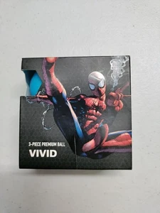 Volvik Vivid Marvel 4 Spider Man Golf Ball 3 Piece Premium 4 Pack Awesome & NEW! - Bild 1 von 3