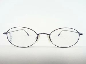 Esprit Brillengestell Fassung mit ovalen Gläsern Metall blau lila leicht Gr. S - Picture 1 of 5