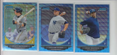 2013 Bowman Chrome Baseball Blue Wave Refractors You Pick - Image 1 of 3