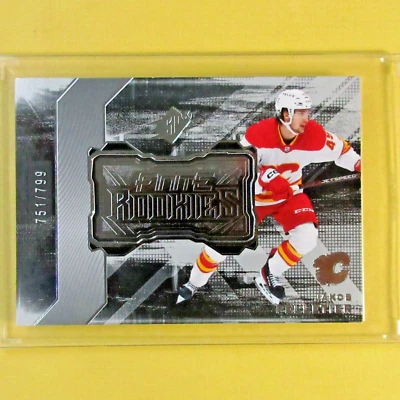 JAKOB PELLETIER  2023-24 SPX FINITE ROOKIES  /799  #F-47  Calgary Flames - Image 1 of 4