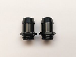 Swiftech G1/4 Barb Fittings 1/2" - Black (Pack of 2)
