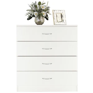BTMWAY 4-Drawer Wood Dresser: Modern Storage Cabinet, Easy Assembly - Picture 1 of 11
