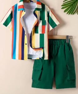 Boys Lightweight Two-Piece Short Set - Picture 1 of 2