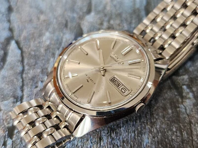 Reloj Pulsera Hombre Raro Vintage Seiko 7006-8040 Automático 19 Joyas Banda Bor. Foto 1 de 4