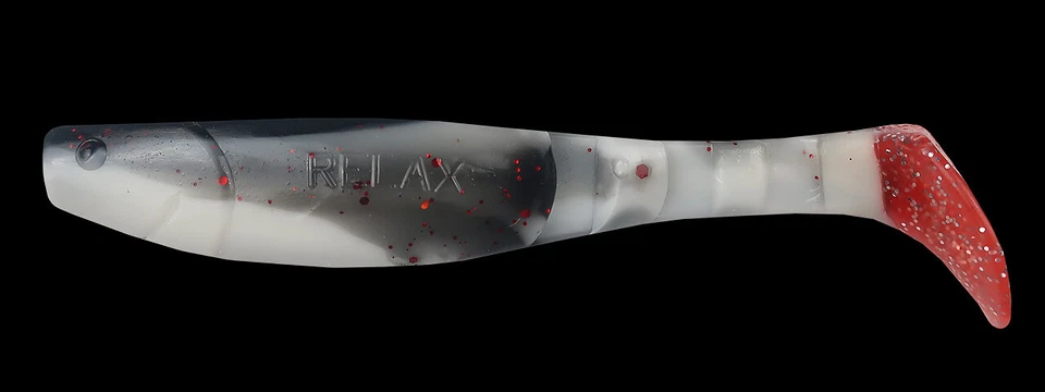 10 Gummifische Relax Kopyto Classic 11,5cm ab 0,80€/St. NEU RED-SILVER Set 394 - Bild 1 von 2