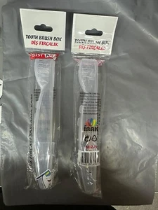 Toothbrush Travel Case Cover Portable Hard Plastic Toothbrush Holder Dustproof. - Picture 1 of 6