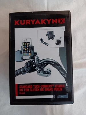 Kuryakyn Standard Tech-Connect Cradle Kit for Clutch or Brake Perch 1698 Black - Image 1 of 4