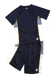 BODY GLOVE Boys Youth Size Medium (10-12) Athletic 2 Piece Shirt Shorts Set - Picture 1 of 8