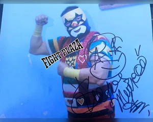 Super Muñeco Autographed 8x10 Photo Lucha Libre Pro Wrestling Leyenda AAA CMLL - Picture 1 of 1