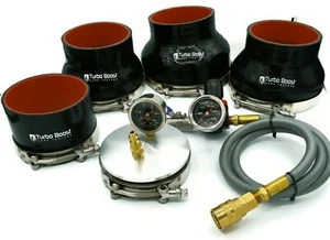 KIT DE TALLER PROBADOR DE FUGAS TURBO BOOST 4" 5" 5.5" 6" CAMIÓN PESADO - Imagen 1 de 13