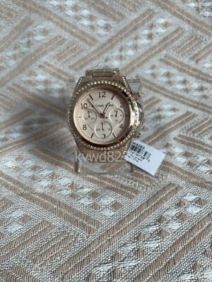 Michael Kors MK5263 Blair 全玫瑰金 39 毫米计时码表女士腕表 — 第 1/4 张图片