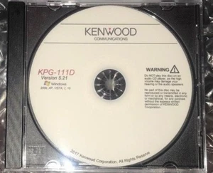 Kenwood KPG-111D Version 5.21 Program Software For Radio NX-410 NX-411 NX-900 + - Zdjęcie 1 z 1