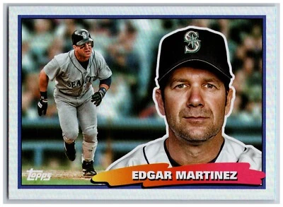 #88BF-32 Edgar Martinez Seattle Mariners 2022 Topps Archives Insert  - 10.14B1 - Image 1 of 2