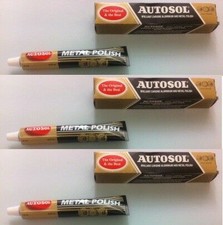 AutoSol Chrome Aluminium Brass Copper and Metal Polish 75ml