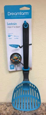 Colador de cuchara Dreamfarm DFLE1860 Lestrain azul de nailon Foto 1 de 3