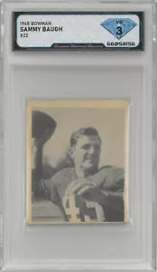 1948 Bowman SAMMY BAUGH #22 💎 DSG 3 sehr guter Zustand - Bild 1 von 4